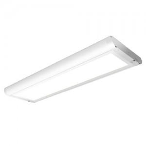 JCC Lighting JC72301EM Skytile Surface 4ft 49W White 3Hr Emergency Low Profile Non-Dimmable Linear LED Luminaire With Diffuser & Cool White 4700K LEDs