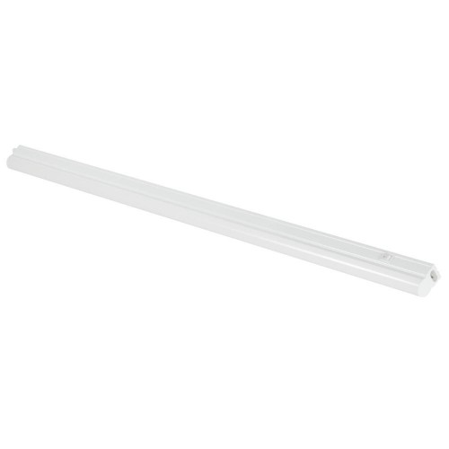 JCC Lighting JC83307 White LED Slimline LED Undercabinet Link Light With Frosted Diffuser, Neutral White 4000K LEDs & 1m Mains Lead IP20 15W