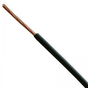6491X25BLKC BASEC Approved 6491X Black Single Core Insulated Conduit Wiring Cable 2.5mm 100m Reel