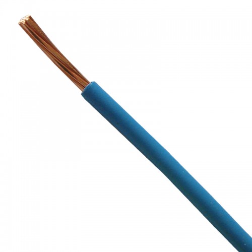 6491X25BLUEC BASEC Approved 6491X Blue Single Core Insulated Conduit Wiring Cable 2.5mm 100m Reel