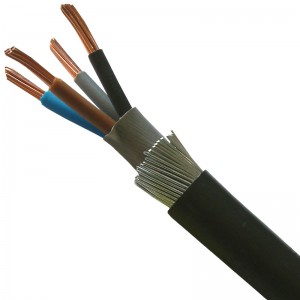 6944X10A BASEC Approved 6944X Black 4 Core Steel Wire Armoured Cable 10mm (priced per metre)