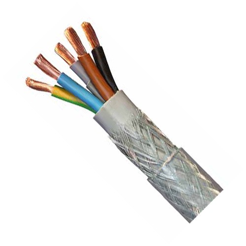 SY5X25A Type SY 5 Core Flexible Multicore Control Cable With Numbered Cores 2.5mm (priced per metre)