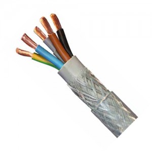 SY5X6A Type SY 5 Core Flexible Multicore Control Cable With Numbered Cores 6.0mm (priced per metre)