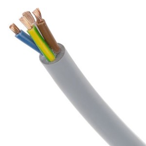 YY4X75A Type YY 4 Core Flexible Multicore Control Cable With Numbered Cores 0.75mm (priced per metre)