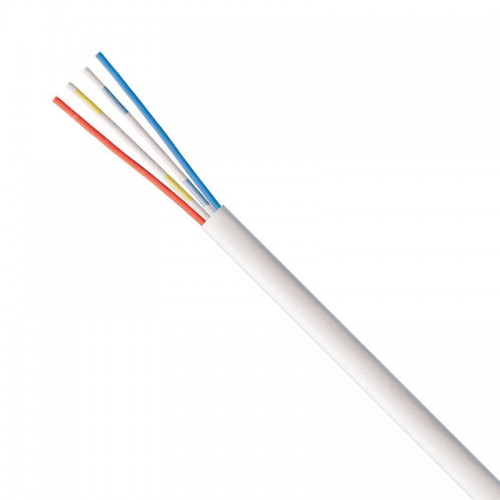 AVTC4WHIC White 2 Pair 4 Core Indoor CW1308 Telephone Cable 100m Reel