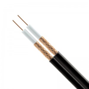 AVDCT100C Black Shotgun Co-Axial Cable For SKY+ Installations 100m Reel