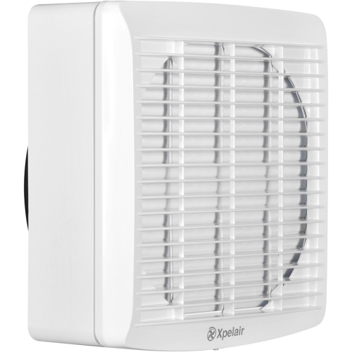 Xpelair GX9C 89995AW White Commercial Single Speed Axial Window Fan With Pullcord & Window Kit IPX4 240V