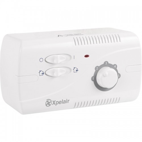 Xpelair EC6H 21854AW White Reversible Group Fan Electronic Controller For Xpelair Commercial Fans