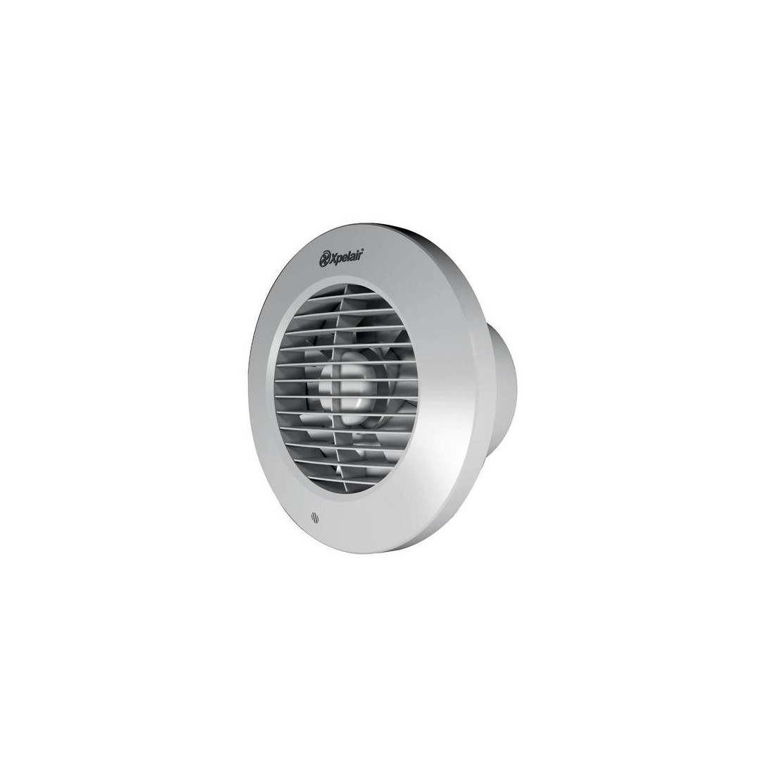 Xpelair DX150HTR 93077AW Simply Silent White Round 2 Speed Axial Fan