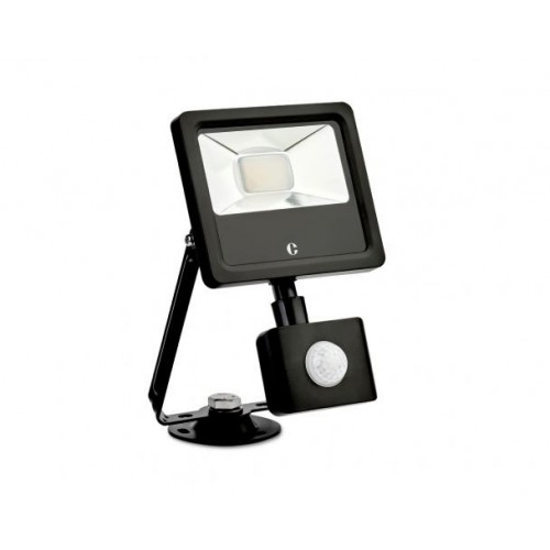 Collingwood Lighting FL01BPCS Black CCT LED Security Floodlight With Colour Selectable Warm/Cool/Daylight White LEDs, PIR & Mounting Bracket IP44 10W Collingwood Lighting FL01BPCS Black CCT LED Security Floodlight With Colour Selectable Warm/Cool/Daylight White LEDs, PIR & Mounting Bracket IP44 10W