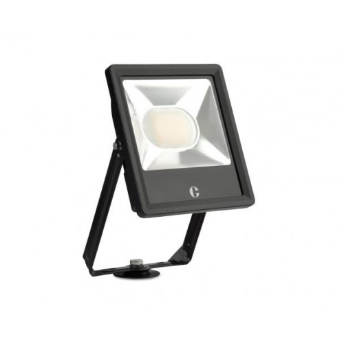 Collingwood Lighting FL05BXCS Black CCT LED Floodlight With Colour Selectable Warm/Cool/Daylight White LEDs & Twist & Turn Mounting Bracket IP65 50W