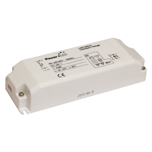 PowerLED PSU003 Connect White Plastic LED Constant Voltage LED Driver For Powering Up To 3m Of Connect LED Light Bars 50W 240V