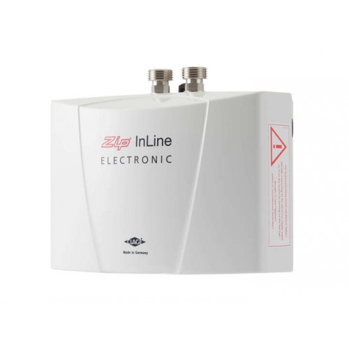 Zip ES6 White Plastic Electronic Instantaneous In Line Water Heater 5.5kW 240V Zip ES6 White Plastic Electronic Instantaneous In Line Water Heater 5.5kW 240V