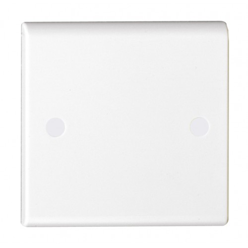 Deta S1200  White 1 Gang Blanking Plate