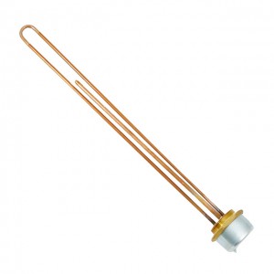 Backer 09182VS Backersafe PACK327/15TM Copper Immersion Heater With 18 Inch Thermostat 3.0kW Length : 27 Inches