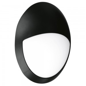 Aurora Lighting EN-BZE115BLK Utilite Black Polycarbonate Round Eyelid Bezel For EN-BH115/40 LED Bulkhead DiaØ: 167mm