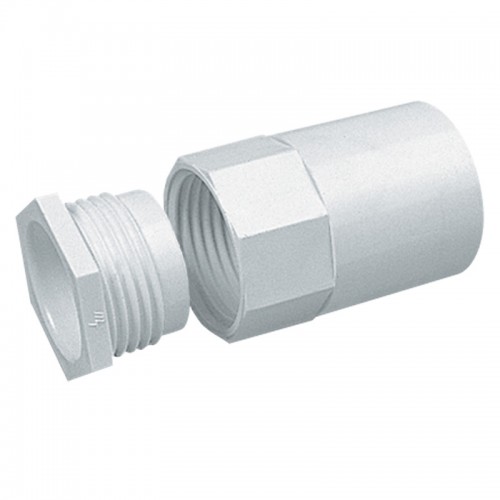 Marshall Tufflex MAB2WH  White PVC Female Thread Adaptor  20mm