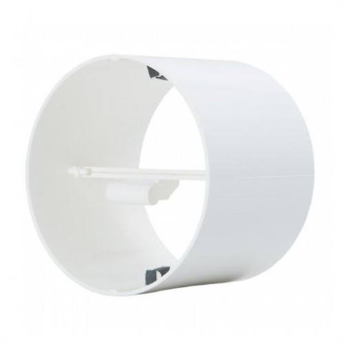 VentAxia 406605 White Round Backdraught Shutter 100mm