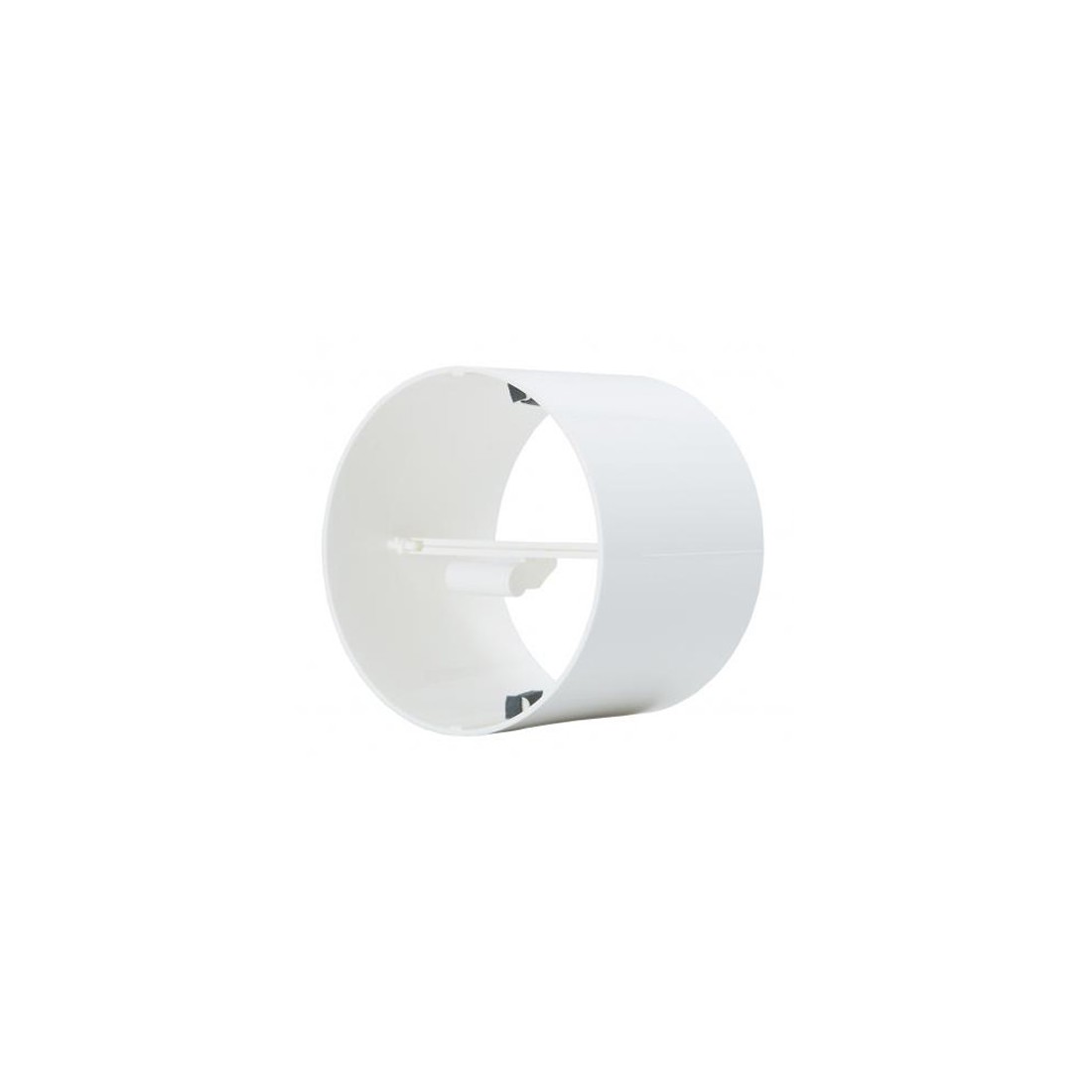 VentAxia 406605 White Round Backdraught Shutter 100mm