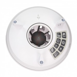 Greenwood Airvac CV2SVGIP Unity Continuous Running Low Energy Round SELV De-centralised MEV Fan With Smart Technology Humidistat & Adjustable Timer