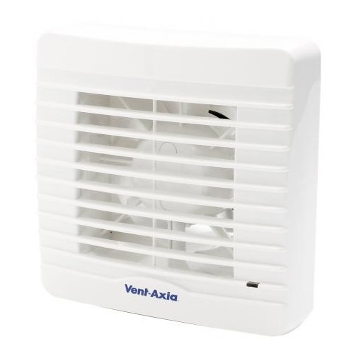 Vent-Axia 251610 VA100 Range White VA100LH Axial Extractor c/w Fan Humidistat 100mm 230V