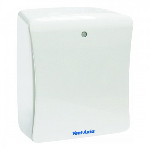 Vent-Axia 427478 Solo White Solo Plus T Centrifugal Extractor Fan c/w Timer 100mm