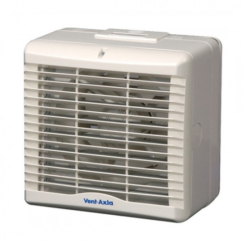 Vent-Axia 152110 VA150 & VA225P Range White VA150P Extractor c/w Pullcord Fan Shutter 216x224x130mm