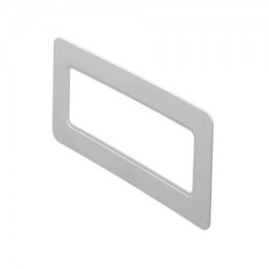 Domus 115-4 Domus  System 100 Flat Channel Wall Plate