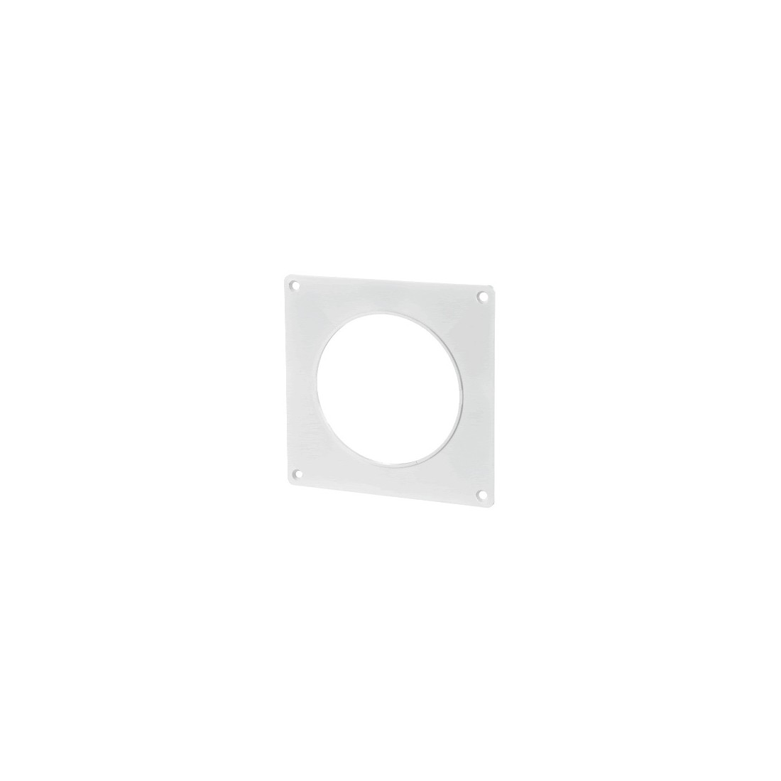 Domus 1146 EasiPipe 150 White Round Ducting Wall Plate DiaØ 150mm