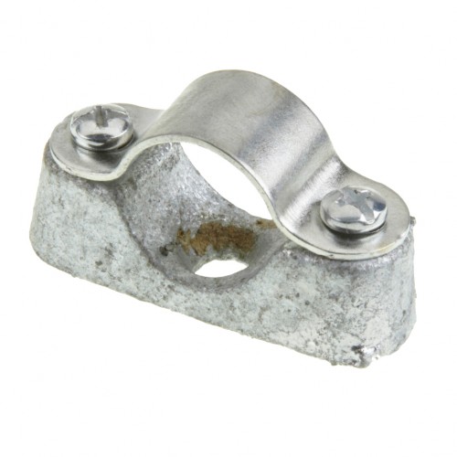 Niglon OB25G Galvanised Steel Distance Saddle For 25mm Steel Conduit
