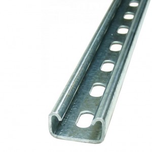 CH2115PGS Pre-Galvanised Single Slotted Light Duty Channel Width: 41mm x Height: 21mm x Length: 3m