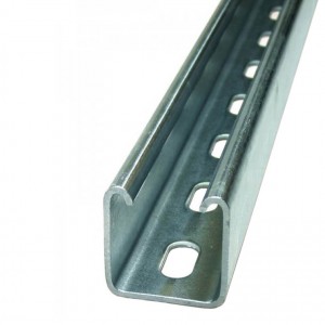 CH4115PGS Pre-Galvanised Single Slotted Light Duty Channel Width: 41mm x Height: 41mm x Length: 3m