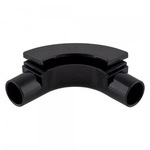 Marshall Tufflex MIB2BK  Black PVC Inspection Bend  20mm