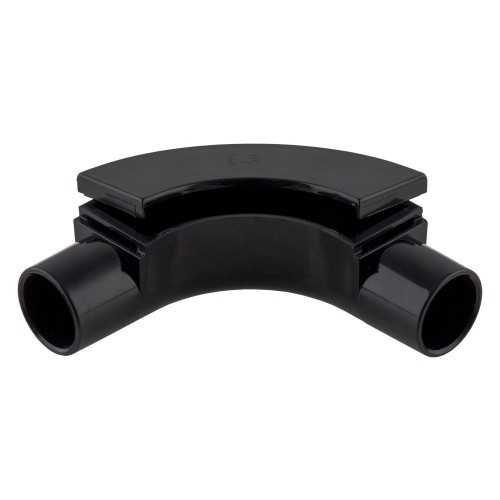 Marshall Tufflex MIB3BK  Black PVC Inspection Bend  25mm