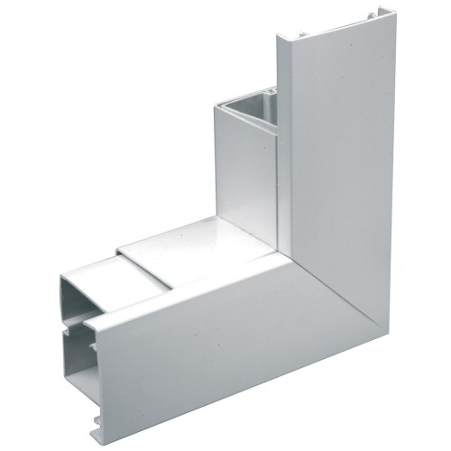 Marshall Tufflex TFAS150FWH Maxi White Flat 90Deg Fabricated Maxi Bend  150x150mm