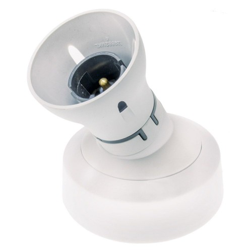 Hager SEL106T White T2 Rated Safety Access Angled Batten Lampholder With Home Office Shield Hager SEL106T White T2 Rated Safety Access Angled Batten Lampholder With Home Office Shield