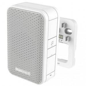 Honeywell DW311S Series 3 White 4 Tune Wired Doorbell Kit - Requires 4 x AA Type Batteries Volume: 80dB
