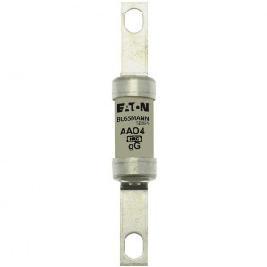 Eaton Bussmann AAO4 BS88, IEC269-1 Industrial HRC Low Voltage Fuse Link With Offset Bolted Tags 4A 550Vac