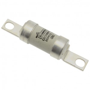 Eaton Bussmann CEO100M125 BS88, IEC269-1 Industrial HRC Low Voltage Fuse Link With Offset Bolted Tags 100M125A 415Vac