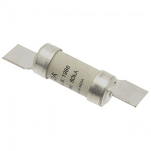 Eaton Bussmann NSD2 BS88, IEC269-1 Industrial HRC Low Voltage Fuse Link With Offset Blade Tags 2A 550Vac DiaØ: 14mm | Length: 59mm