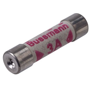 Eaton Bussmann C180-3A BS1362 Domestic Plug-Top Fuse Link 3A 240V DiaØ: 6mm | Length: 25mm