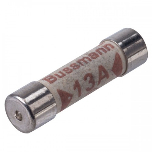 Eaton Bussmann C180-13A BS1362 Domestic Plug-Top Fuse Link 13A 240V DiaØ: 6mm | Length: 25mm