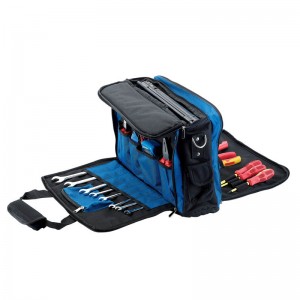 Draper 89209 Expert Black Polyester Technicians Laptop Tool Case With Adjustable Carry Handle Length: 470mm | Width: 150mm | Height: 300mm