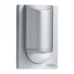 Steinel 603915 IS2180-2 Stainless Steel Wall Mounting 180° | 12m PIR Motion Detector With Corner Mounting Bracket IP54 240V