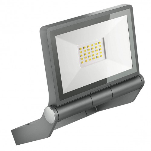 Steinel 065225 XLED One XL Anthracite 180° Adjustable LED Floodlight With Warm White 3000K LEDs & Wall Mounting Bracket IP44 43W 4400Lm 240V