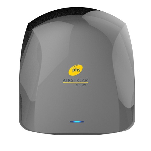 Warner Howard 091204PR Airstream Vitesse Nickel Automatic Low Energy Hand Dryer With 11.2 Second Drying & Antibacterial Protection IP24 1.1kW Warner Howard 091204PR Airstream Vitesse Nickel Automatic Low Energy Hand Dryer With 11.2 Second Drying & Antibacterial Protection IP24 1.1kW