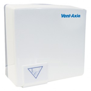 Vent-Axia 20101402 Professional E White ABS Plastic Automatic Hands-Under Hand Dryer With 31 Second Drying Time IP24 2000W