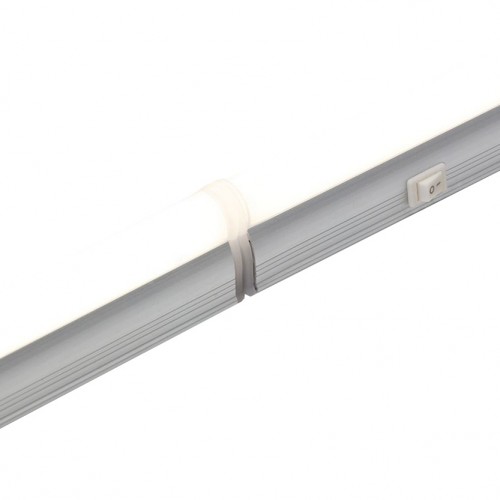 Culina CUL-34225-CCT Legare White Silver CCT LED Link Light With Colour Switchable Warm White 3000K / Cool White 4000K LEDs & Opal Diffuser IP20 12W
