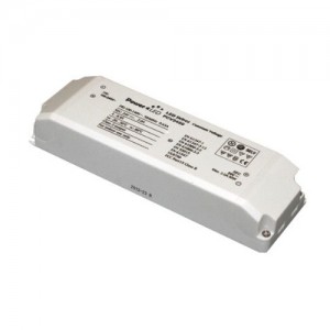 PowerLED PCV2450 White Plastic Constant Voltage LED Driver IP20 50W 24Vdc Length: 184mm | Width: 61mm | Depth: 32mm