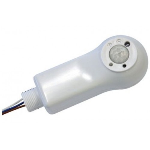 Danlers BMINTPIR10M White Retrofit Batten Mount 360° | 10m PIR Presence Detector With Lux Level Sensing & 10min Time Delay Function IP53 10A 240V
